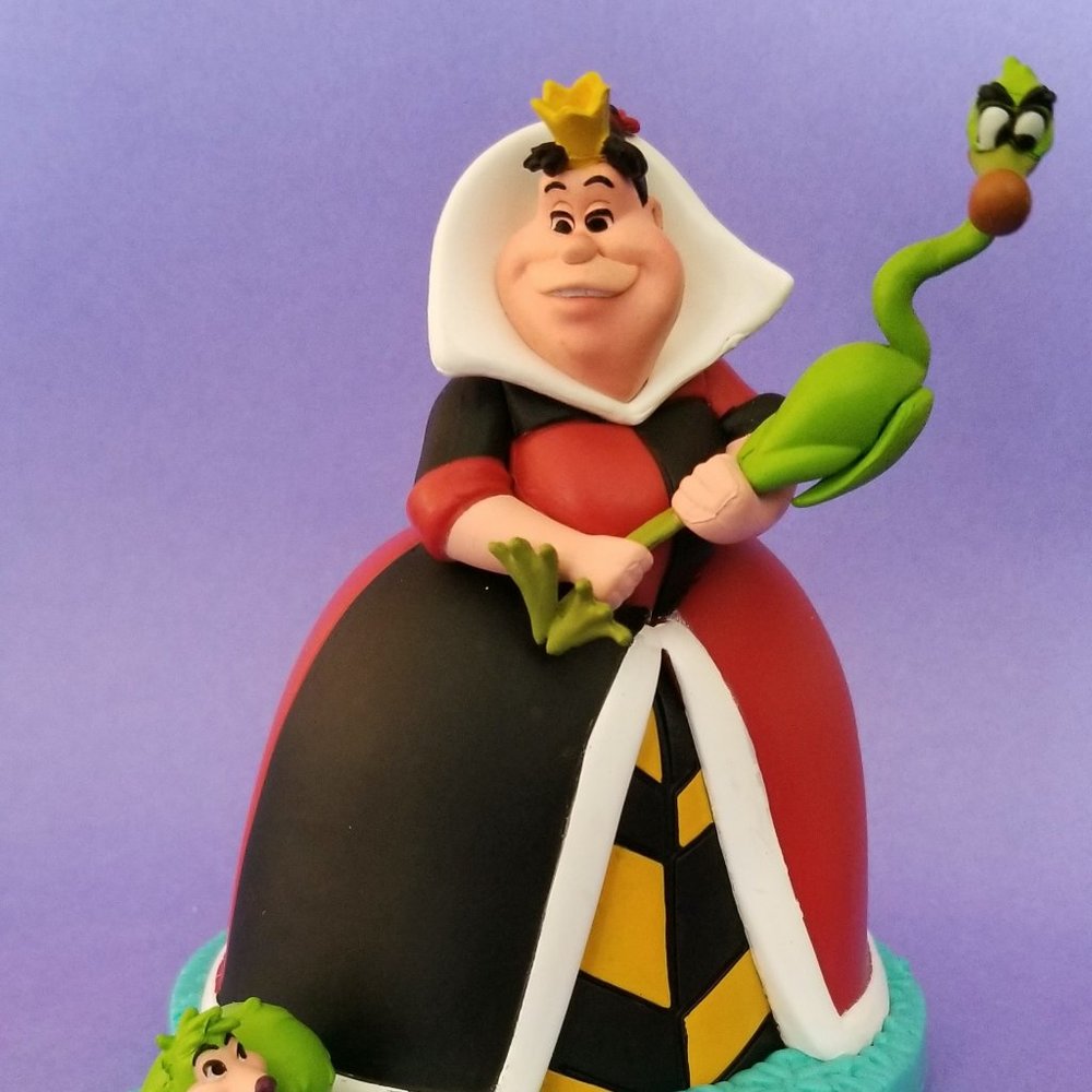 Disney Alice In Wonderland Queen of Hearts Cake Topper Figure